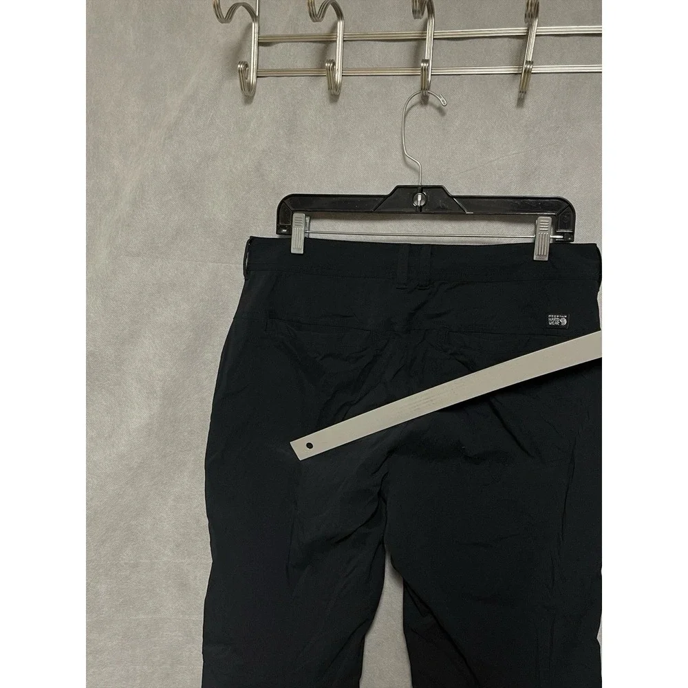 Mountain Hardwear Pants Men 34x30 Black Wildlands Cargo Softshell Ripstop OM4953